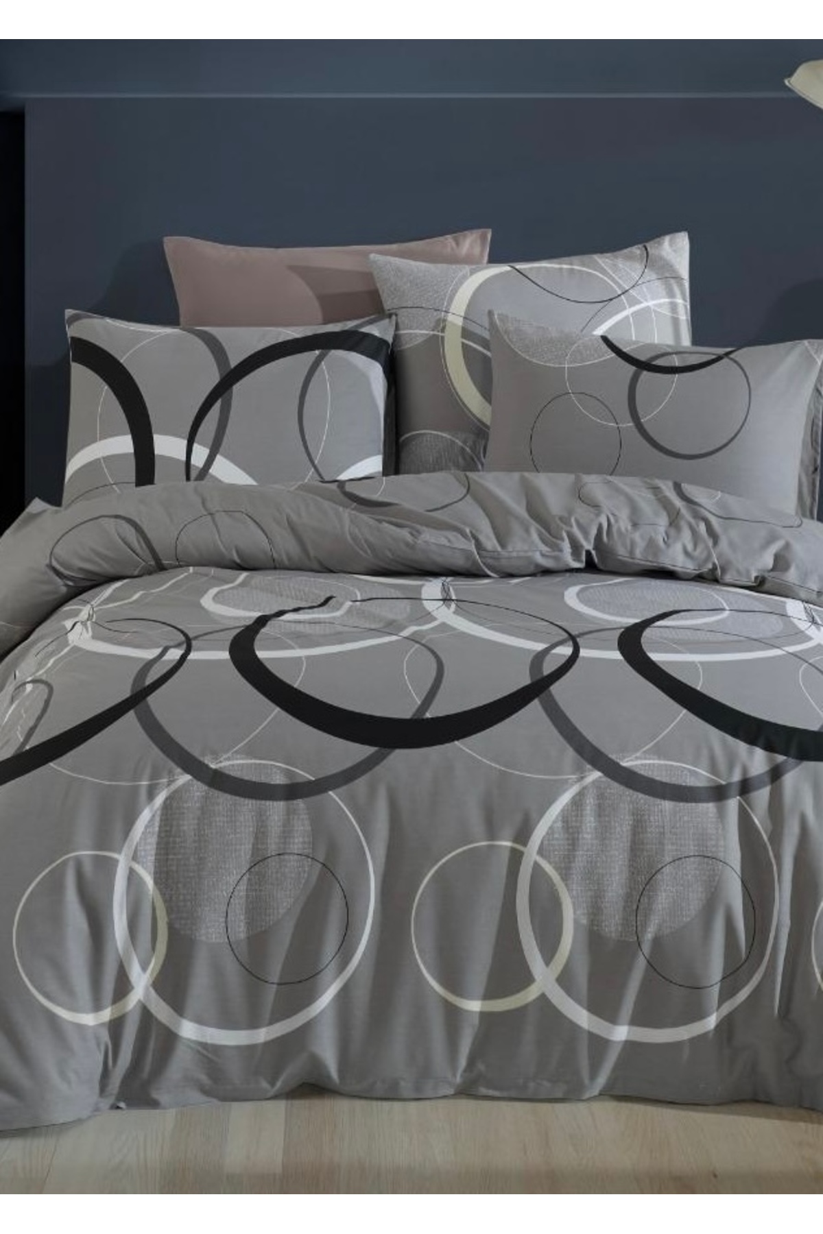 Ranforce 100% Cotton Single Duvet Cover Set Wave | No Bedsheet
