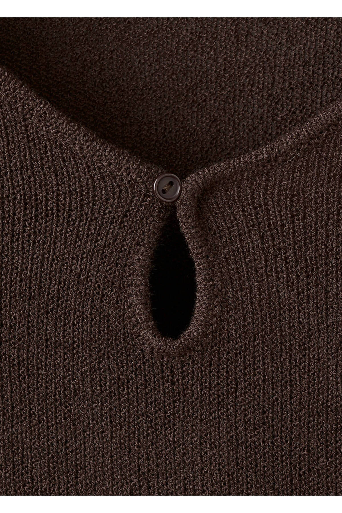 MANGO Teen  Cut-out detaylı örgü kazak - Görsel 7