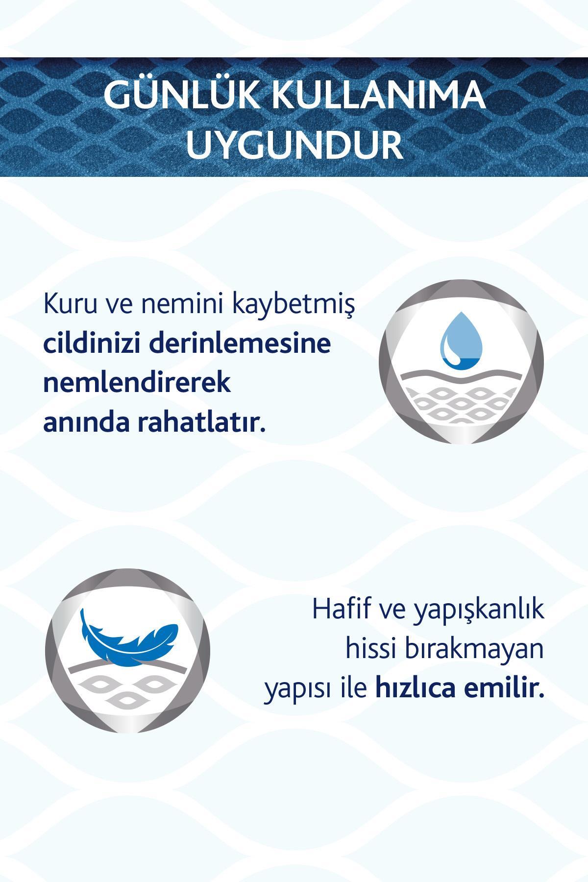 Derma Temel Nemlendirici Losyon 400 Ml Kuru, Hassas Ciltler, Günlük Yoğun Nemlendirici — 08699546485260 — تصویر 4 از 5