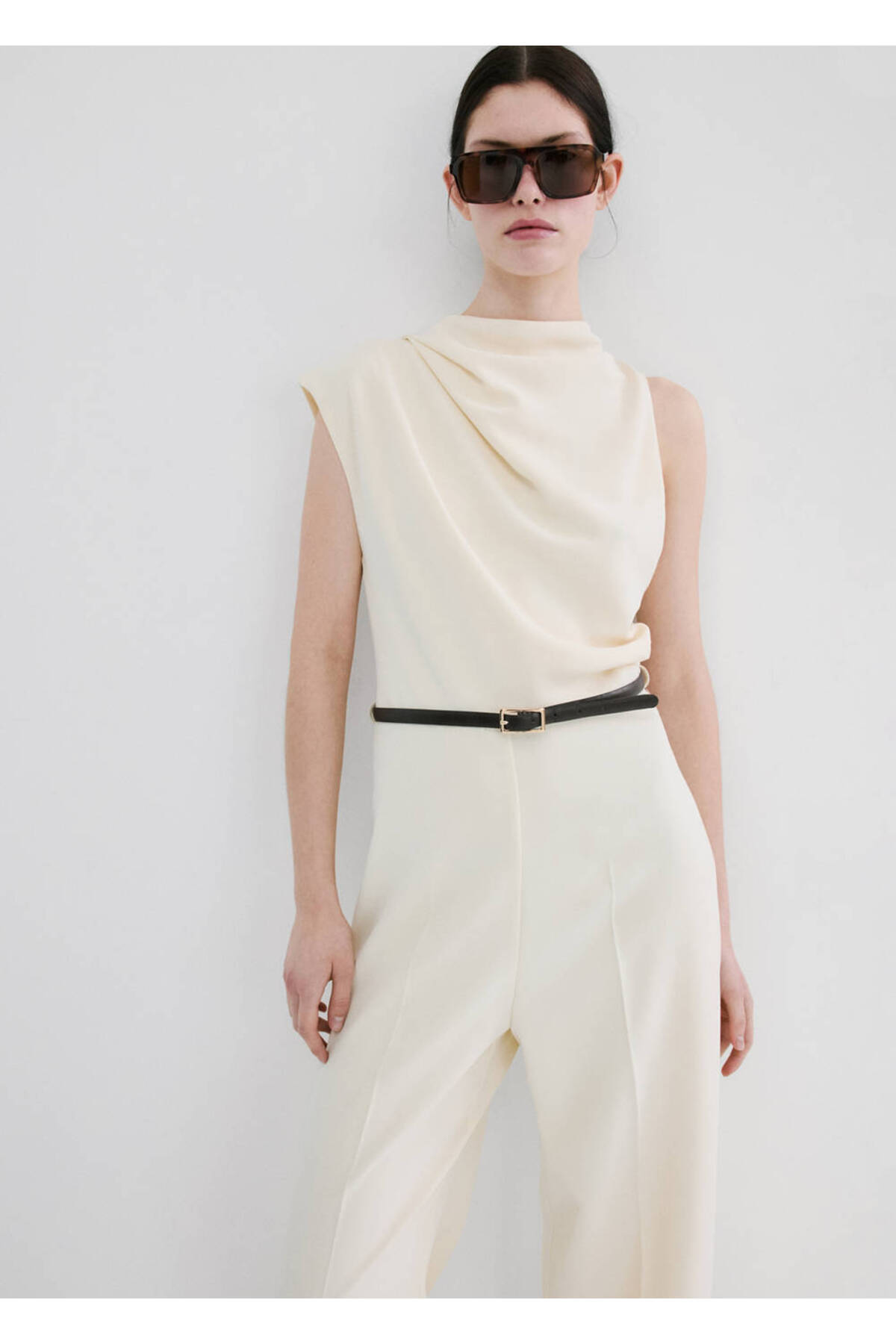 MANGO  Asimetrik uzun tulum