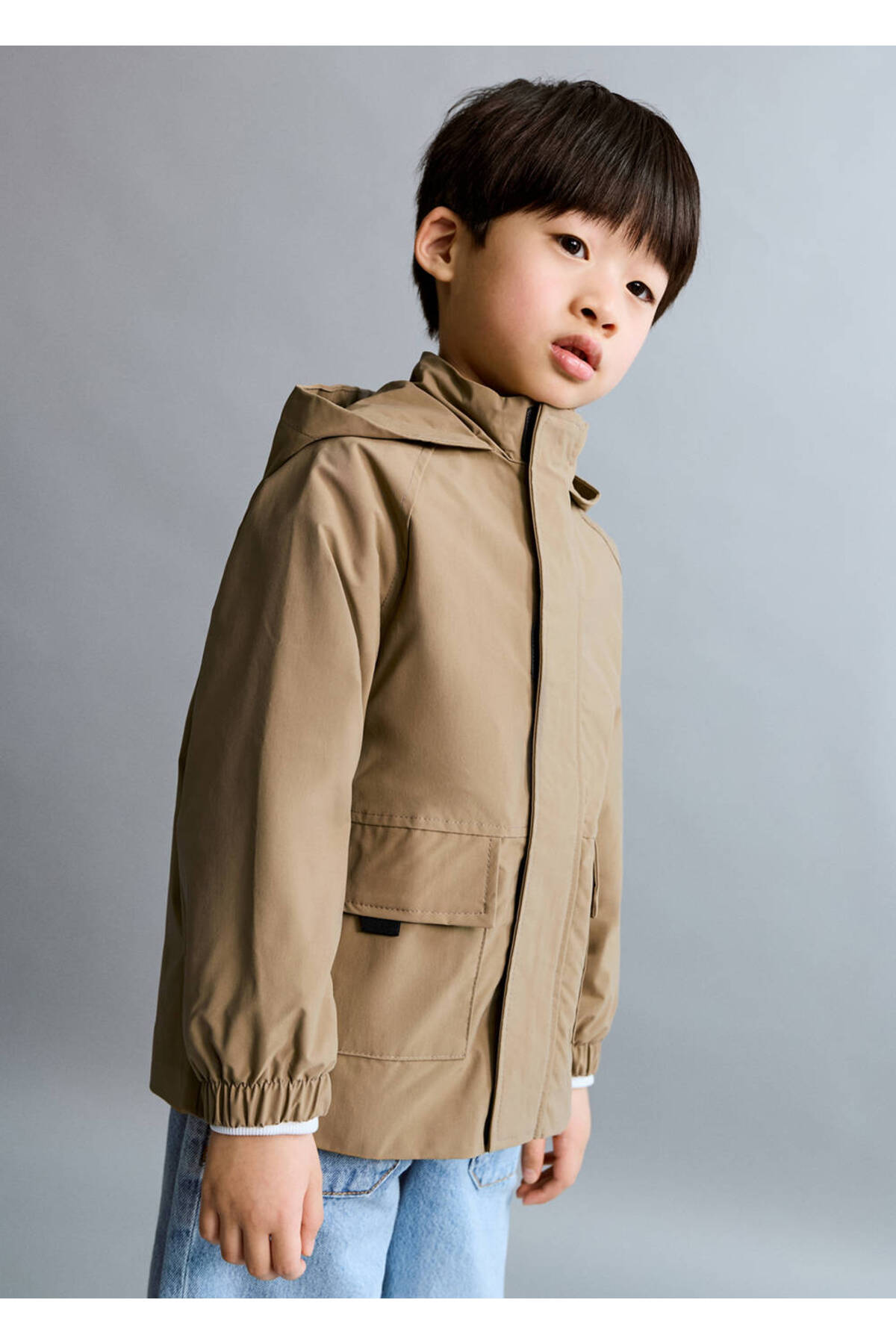 MANGO Baby Kapüşonlu parka fotoğrafı 2 (önizleme)