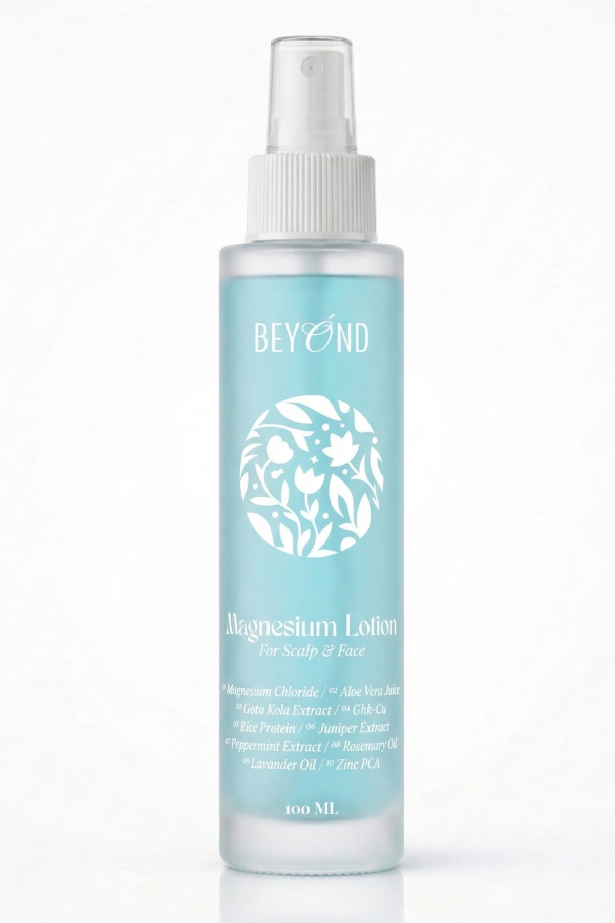 Beyond Handmade Magnesium Lotion For Scalp & Face - Bakır Peptit Ve Bitkisel Özler Içeren Magnezyum Yağı — BSMAGOIL
