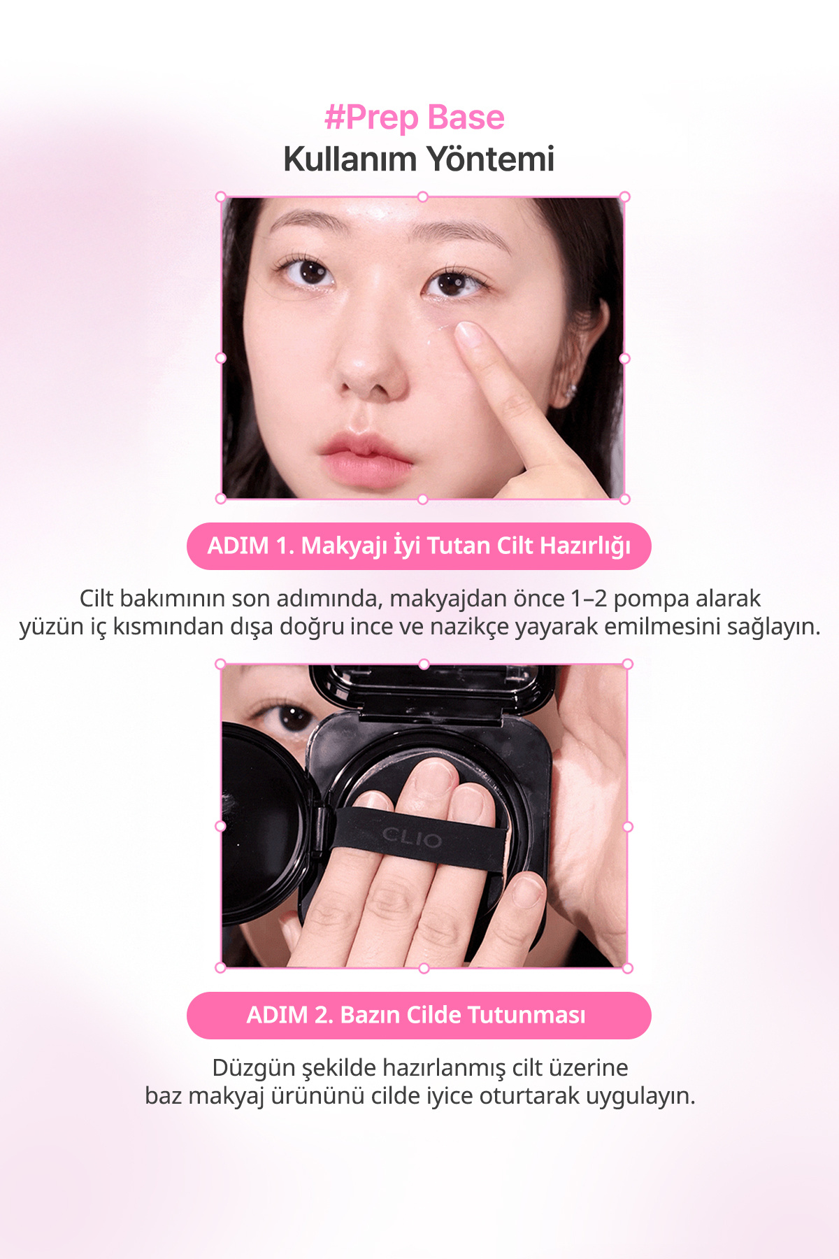 Skualane, Peptit İçeren Nem Serumu Dokulu Pürüzsüzleştirici Makyaj Bazı Glazing Prep Base — صورتی 9061 — تصویر 8 از 9