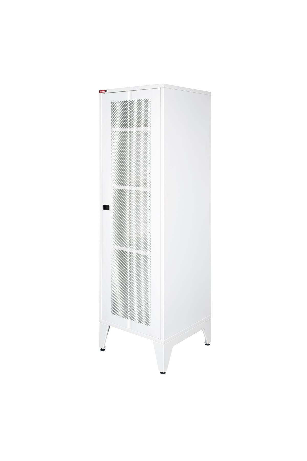 Lande - Ziglat 1550 - Metal Dolap - Perfore Metal Kapılı - Mat