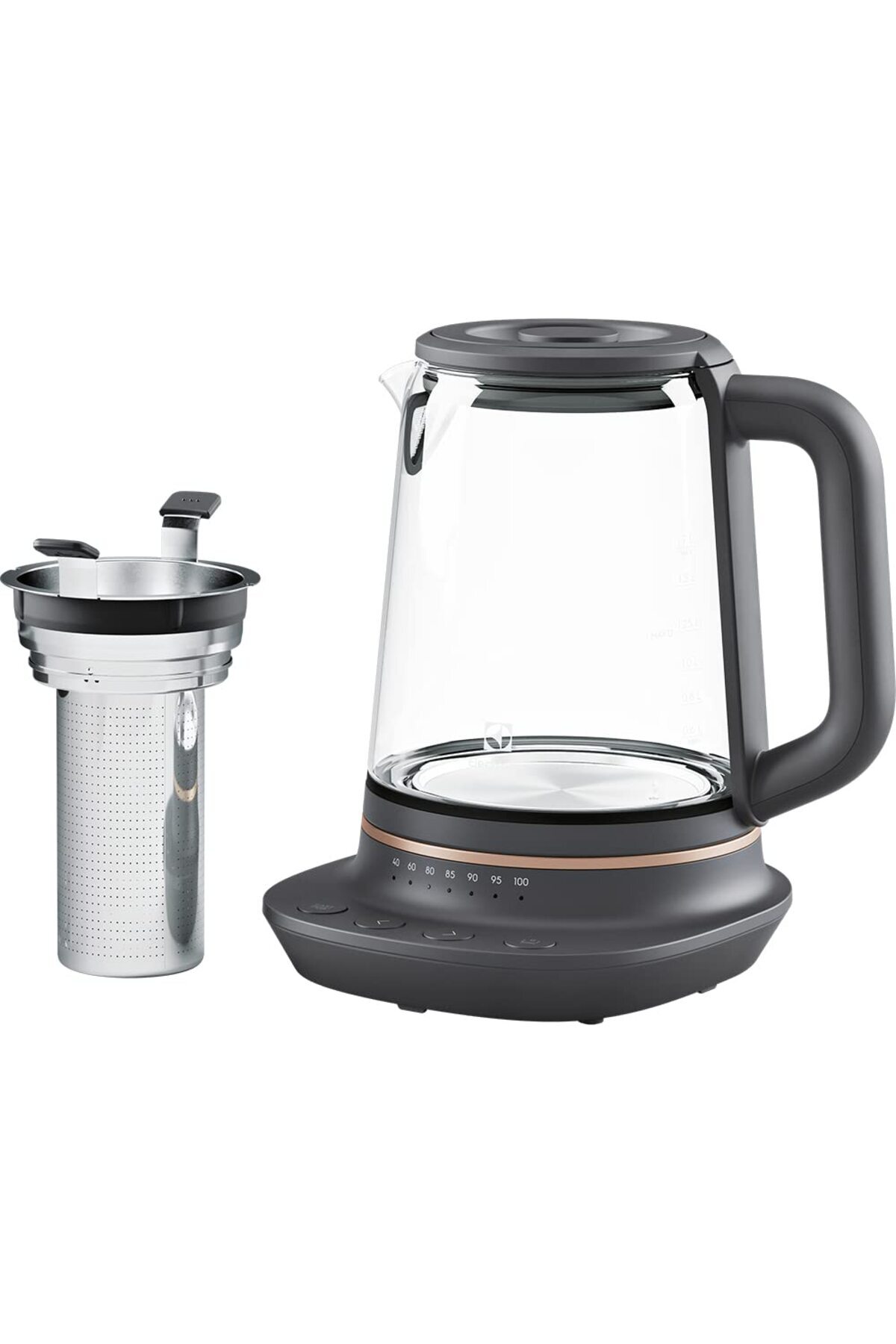 Electrolux E7GK1-8BP Explore 7 Cam Kettle, 1.7L Kapasite, Cam Gövde