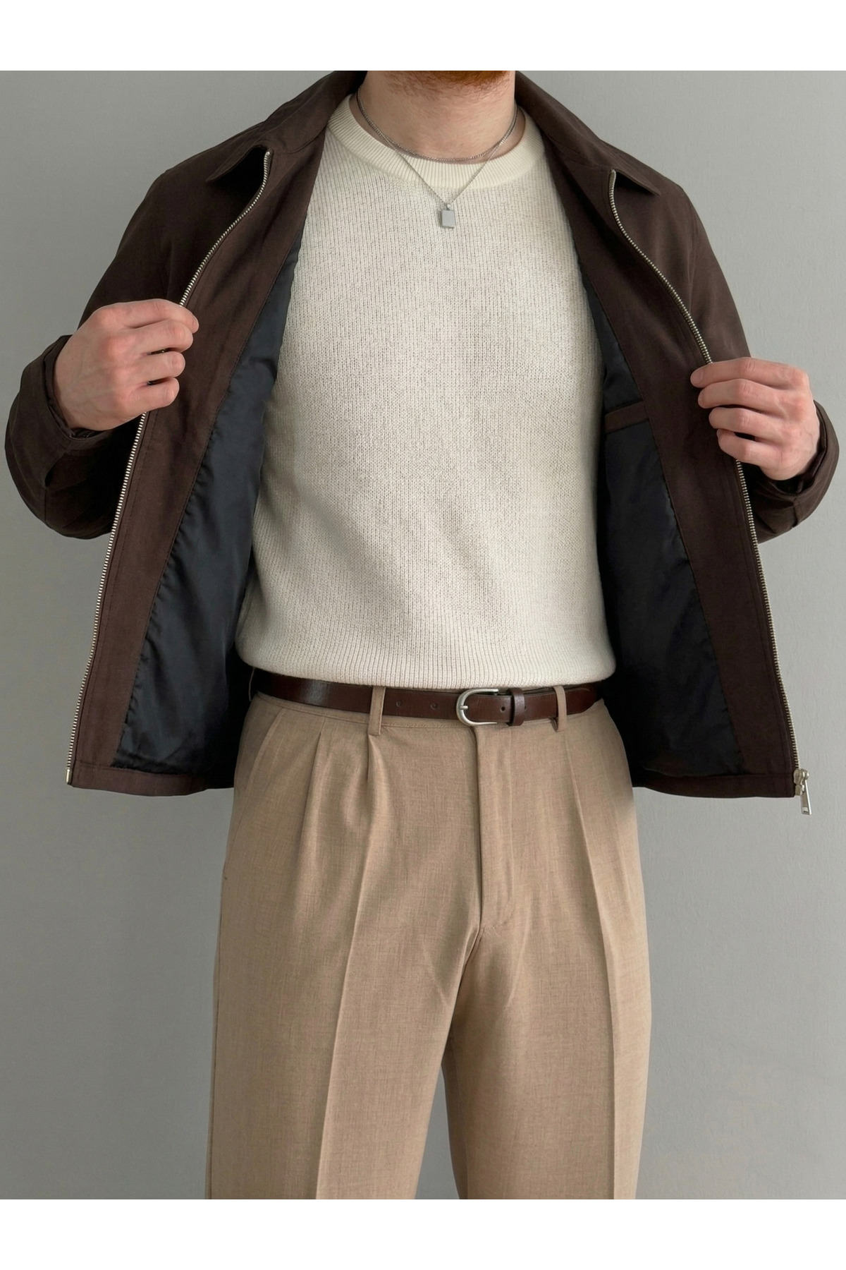 Bossago  ZR Viral Erkek Mont Ceket - Görsel 2