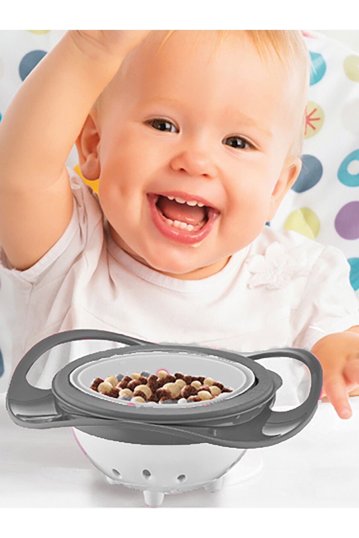 Babyjem Dokulmeyen Tabak - Gri fotoğrafı 7 (önizleme)