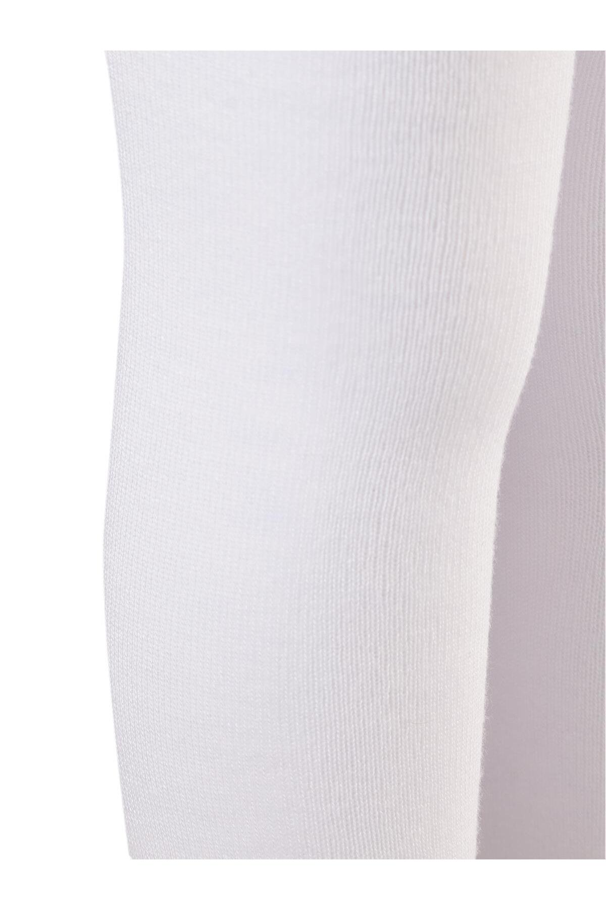 Civil Baby Kız Bebek Bambu Külotlu Çorap 1-12 Ay - Beyaz 1-3 Ay fotoğrafı 2 (önizleme)