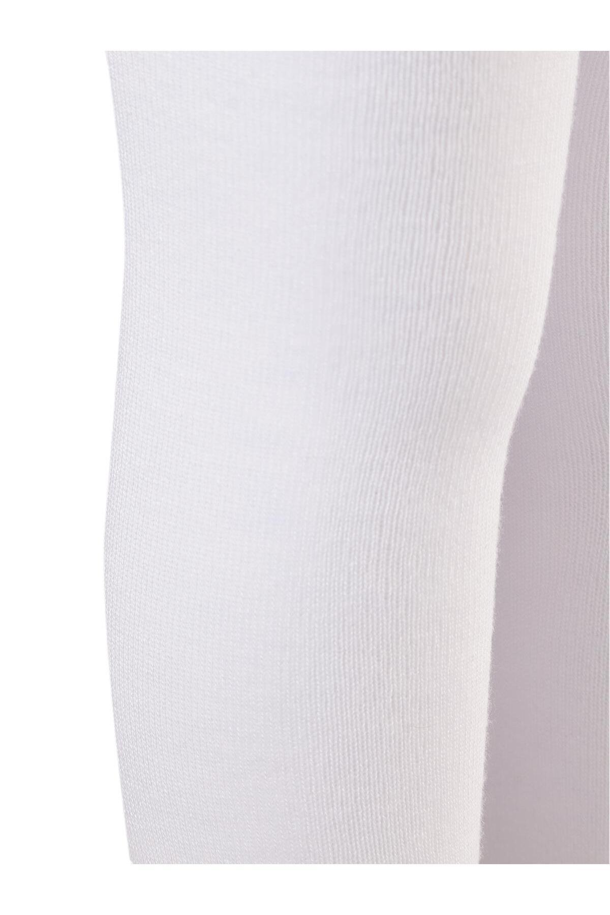 Civil Baby Kız Bebek Bambu Külotlu Çorap 1-12 Ay - Beyaz 1-3 Ay fotoğrafı 3 (önizleme)