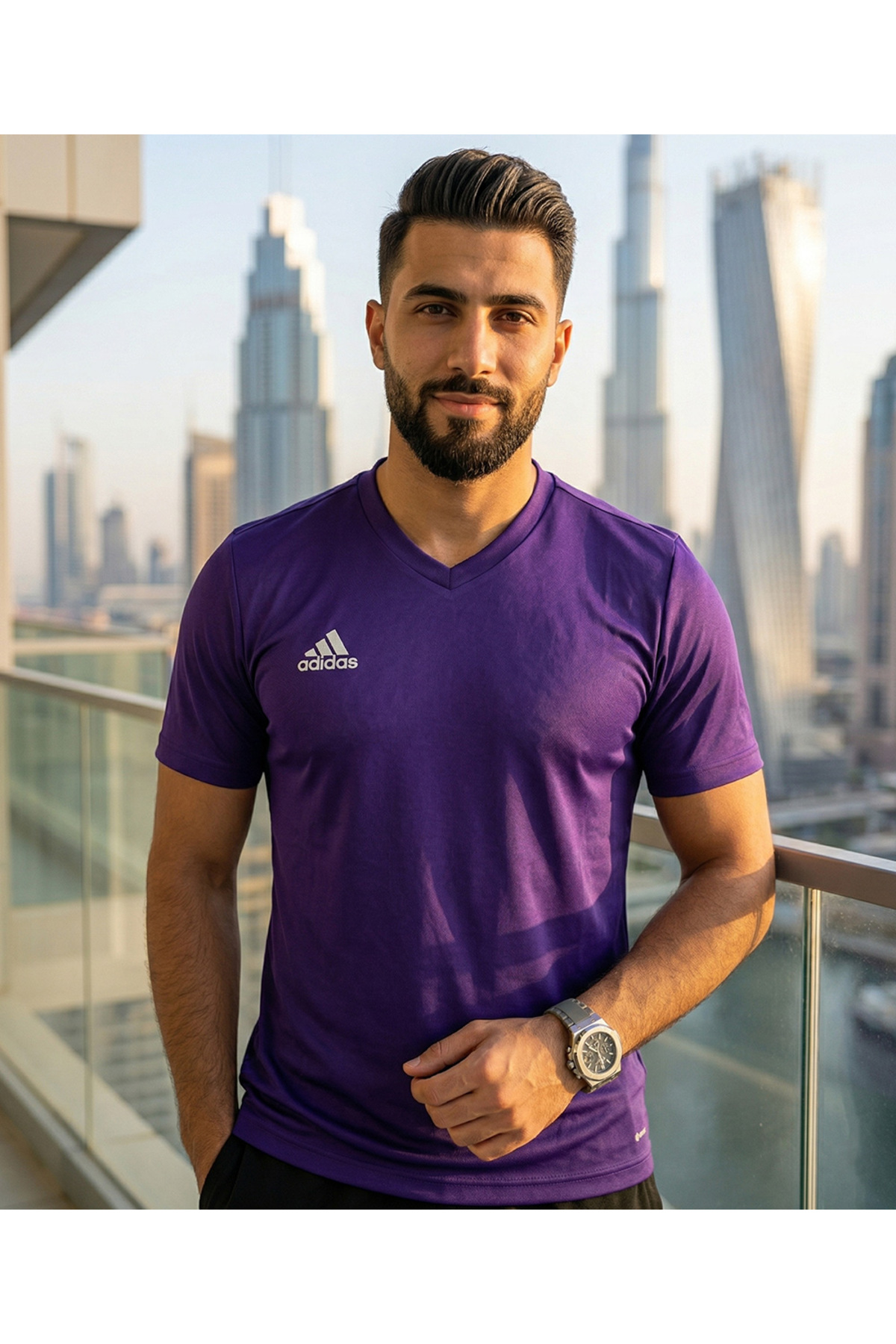 تیشرتمردانهadidasبنفش