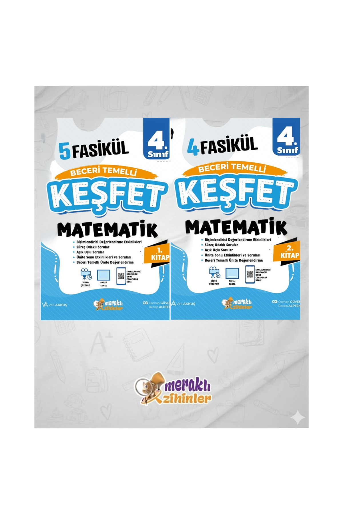 meraklı zihinler 4.SINIF BECERİ TEMELLİ MATEMATİK (1-2 KİTAP) 9