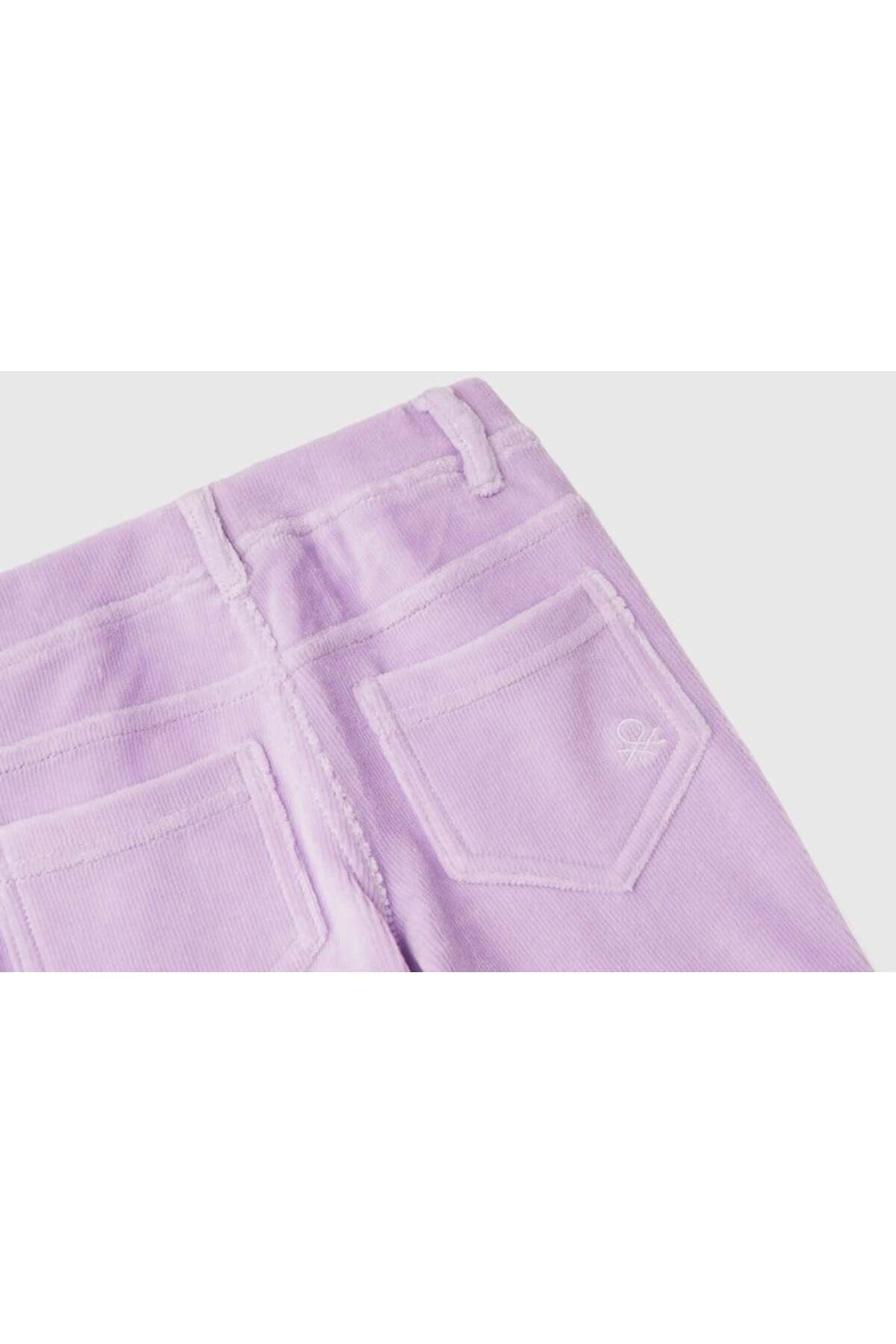 United Colors of Benetton BNT-BG KADİFE TAYT fotoğrafı 3 (önizleme)