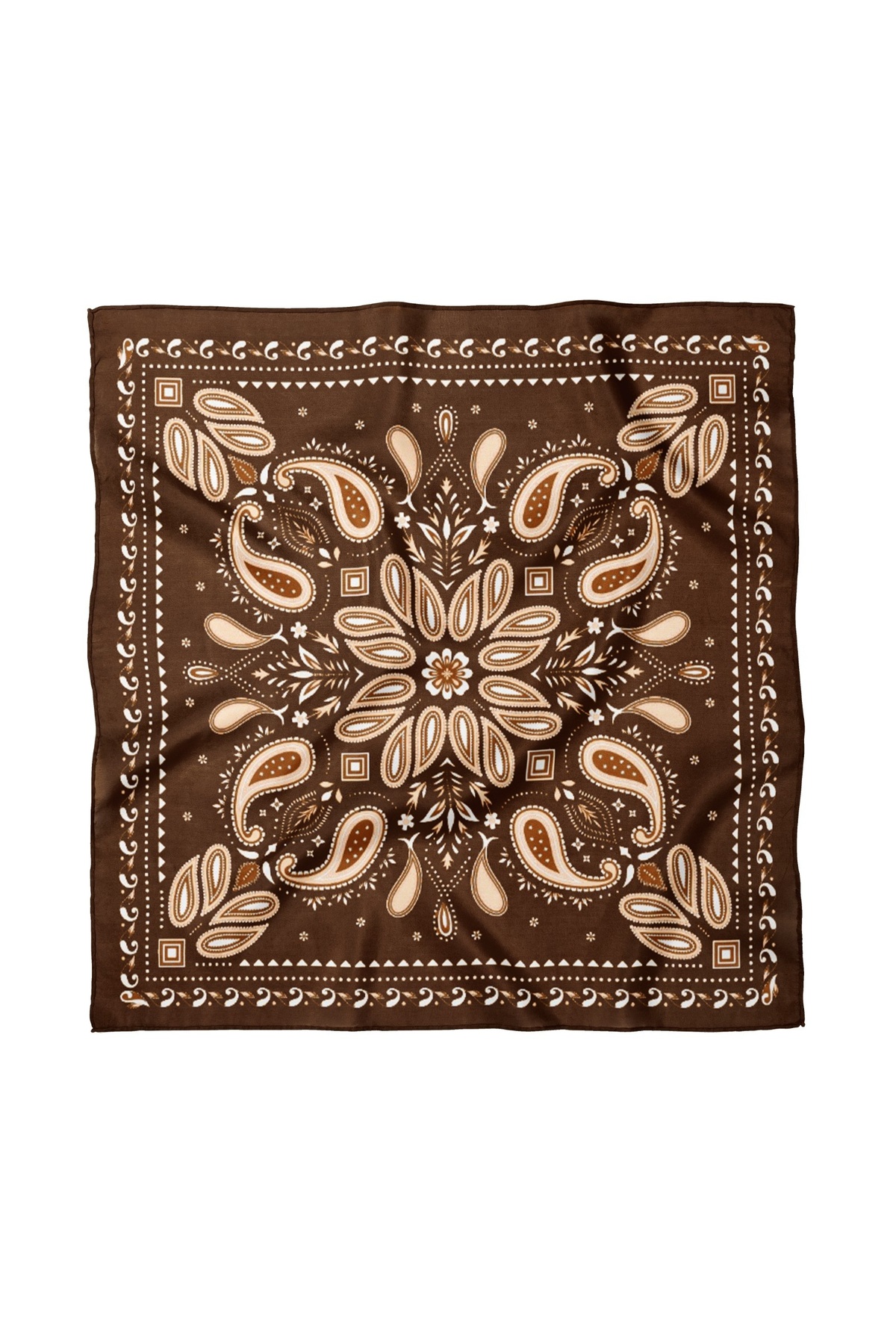 Ethnic Patterned Scarf / Bandana 70x70cm