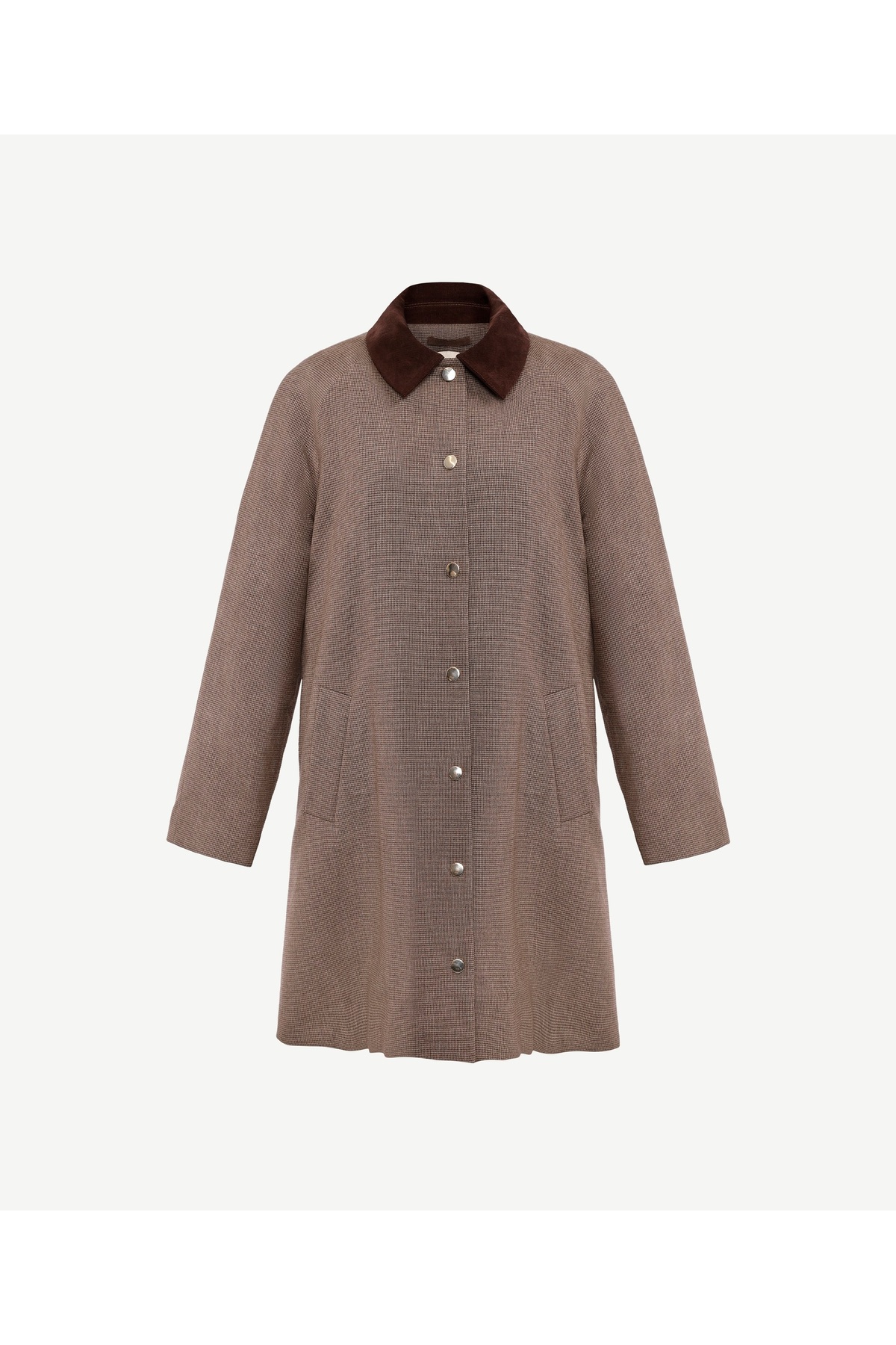 Yargıcı  Regular Gömlek Yaka Uzun Kol Palto