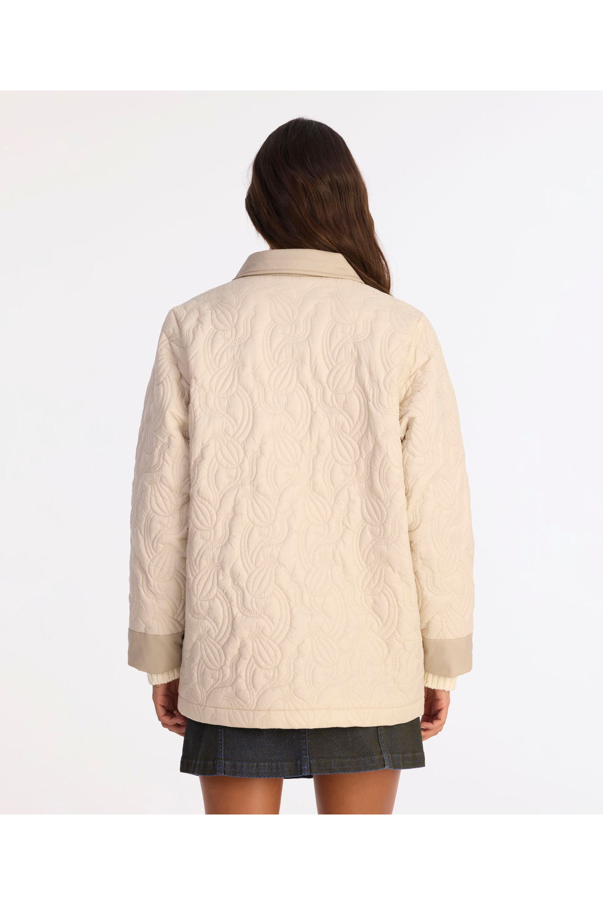 Yargıcı  Regular Gömlek Yaka Uzun Kol Mont - Görsel 5