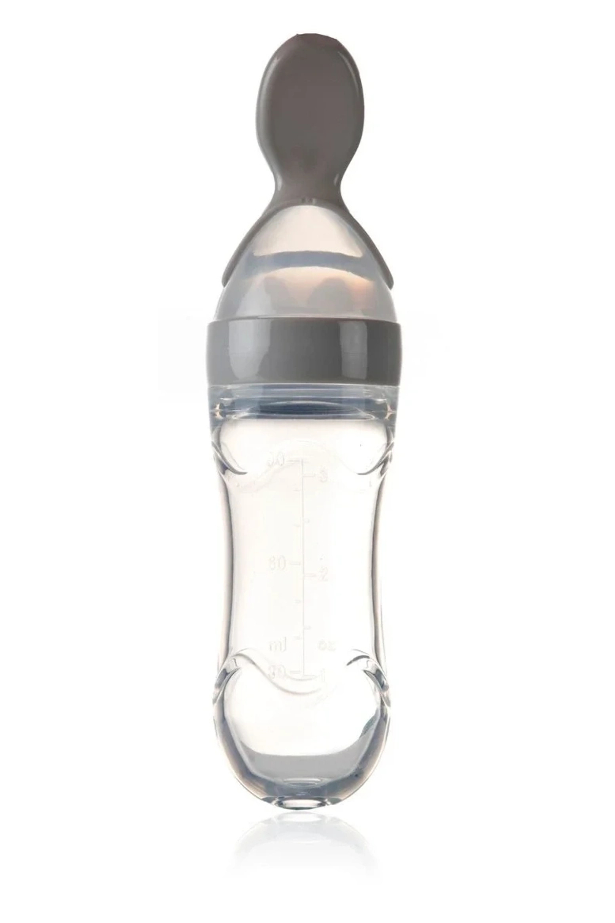 Babyjem Sıkmalı Kaşık Gri fotoğrafı 2 (önizleme)