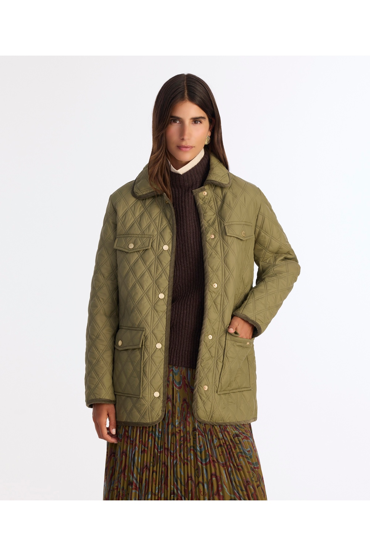 Yargıcı  Kemer Detaylı Mont - Görsel 2