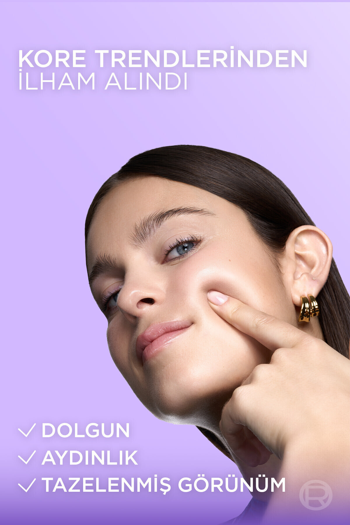 3 'lü Revitalift Glassy Skin Cam Cilt Görünümü Etkili Şeffaflaşan Işıltı & Nem Veren Hidrojel Maske — PKTREVGLASSYMASKE — تصویر 8 از 9