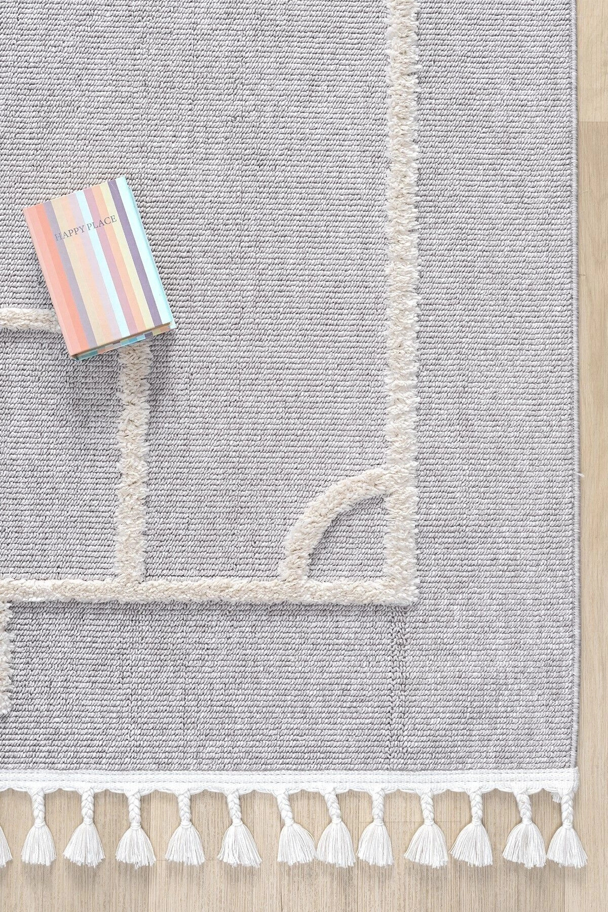 Eliz Home Futbol Sahası Gri Halı Yumuşak Bukleli Dokuma Halı Bebek Odası Çocuk Odası Genç Odası Halısı 15 fotoğrafı 6 (önizleme)