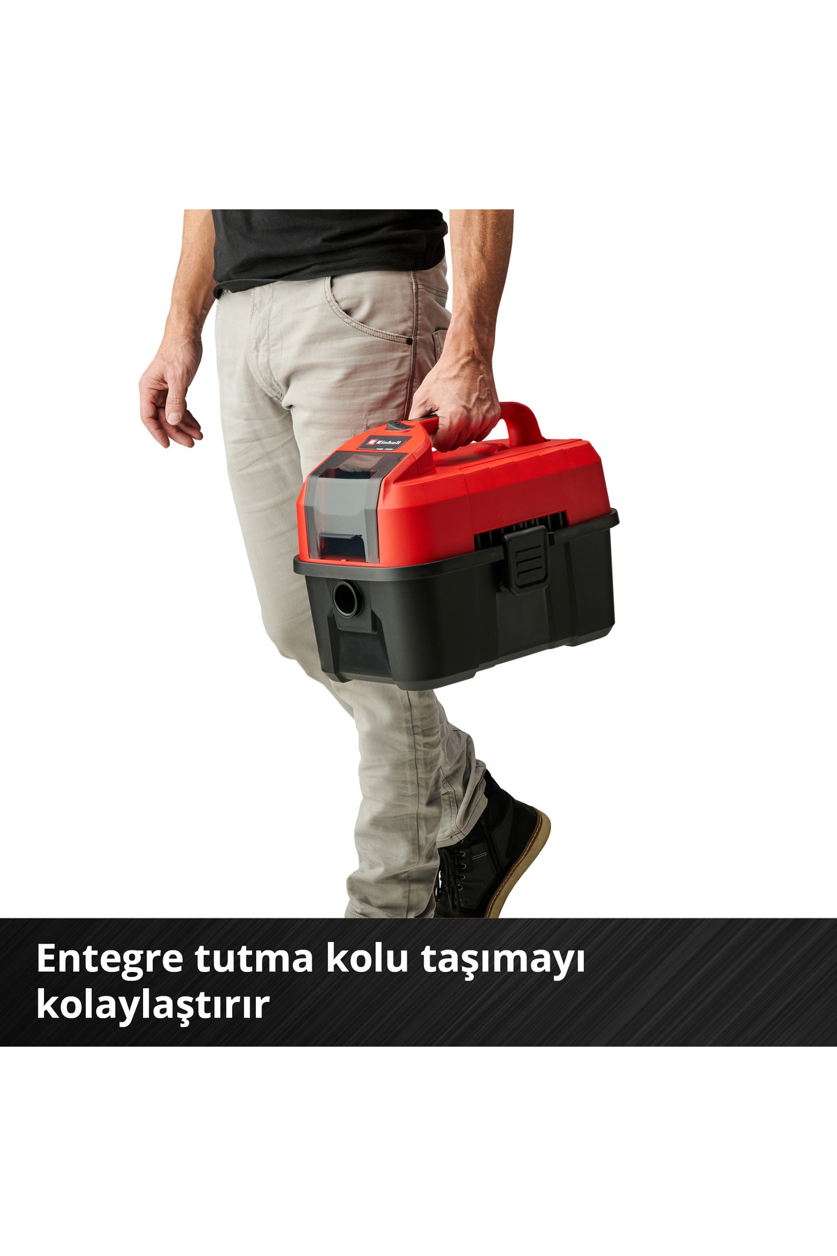 TE-VC 18/10 Li - سولو، جاروبرقی شارژی مرطوب/خشک (شامل باتری و شارژر نیست)