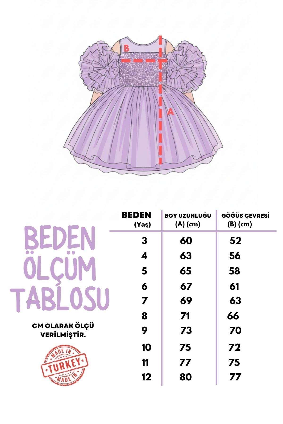 Mnk Baby&Kids Şifon Robalı Ponpon Kol Pul Payetli Kız Çocuk Kabarık Etek Tütülü Abiye BEYAZ fotoğrafı 7 (önizleme)