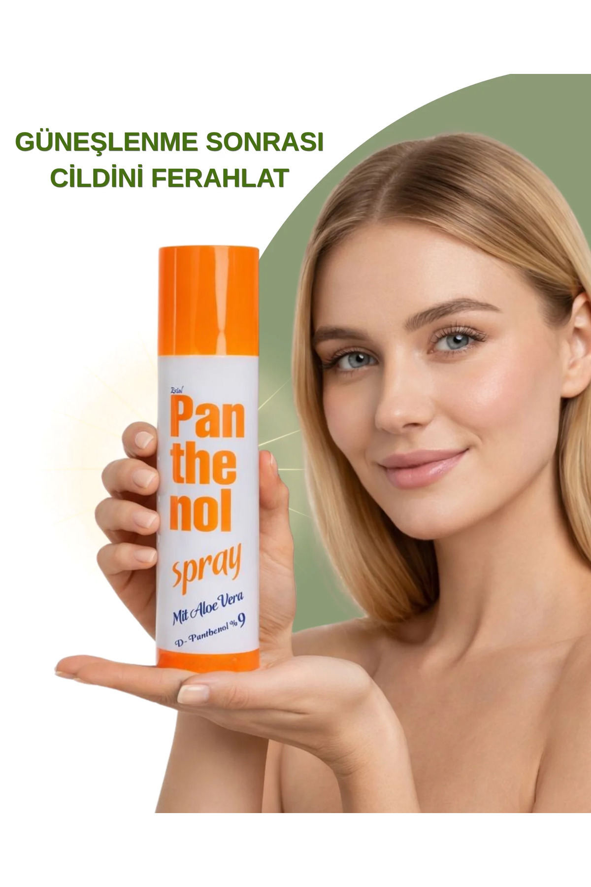 Panthenol Spray Mit Aloe Vera Panthenol %9 150 ml — 8681734008634 — تصویر 3 از 5