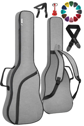 Midex Cs-39pak Klasik Gitar Çantası Soft Case Kılıf Su Geçirmez (askı Capo Pe...