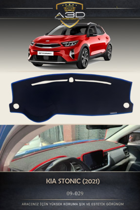 A3D TORPİDO KORUMA Kia Stonic (2021+) Ön Gögüs Panel Torpido Koruma Koruyucu ...