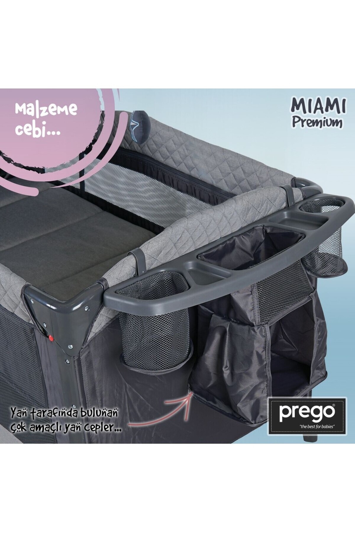 Prego Miami Park Yatak Anne Yanı Visco Yatak Hediyeli! fotoğrafı 6 (önizleme)
