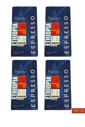 FRANCES %100 Arabica Ethiopia Sidamo GR2 Espresso | Orta-Koyu Kavrum | 1000 G...