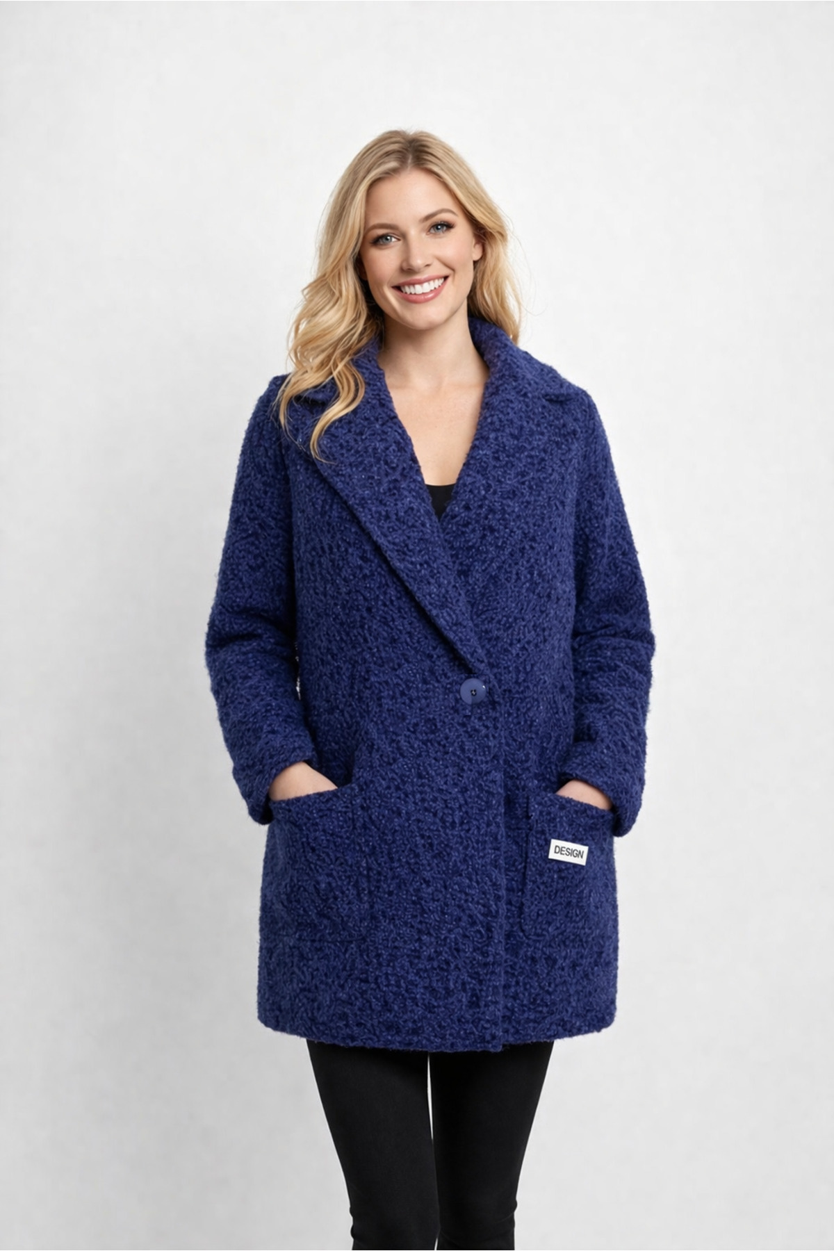 Cananca Tekstil Astarsız Kaban oversize kaban