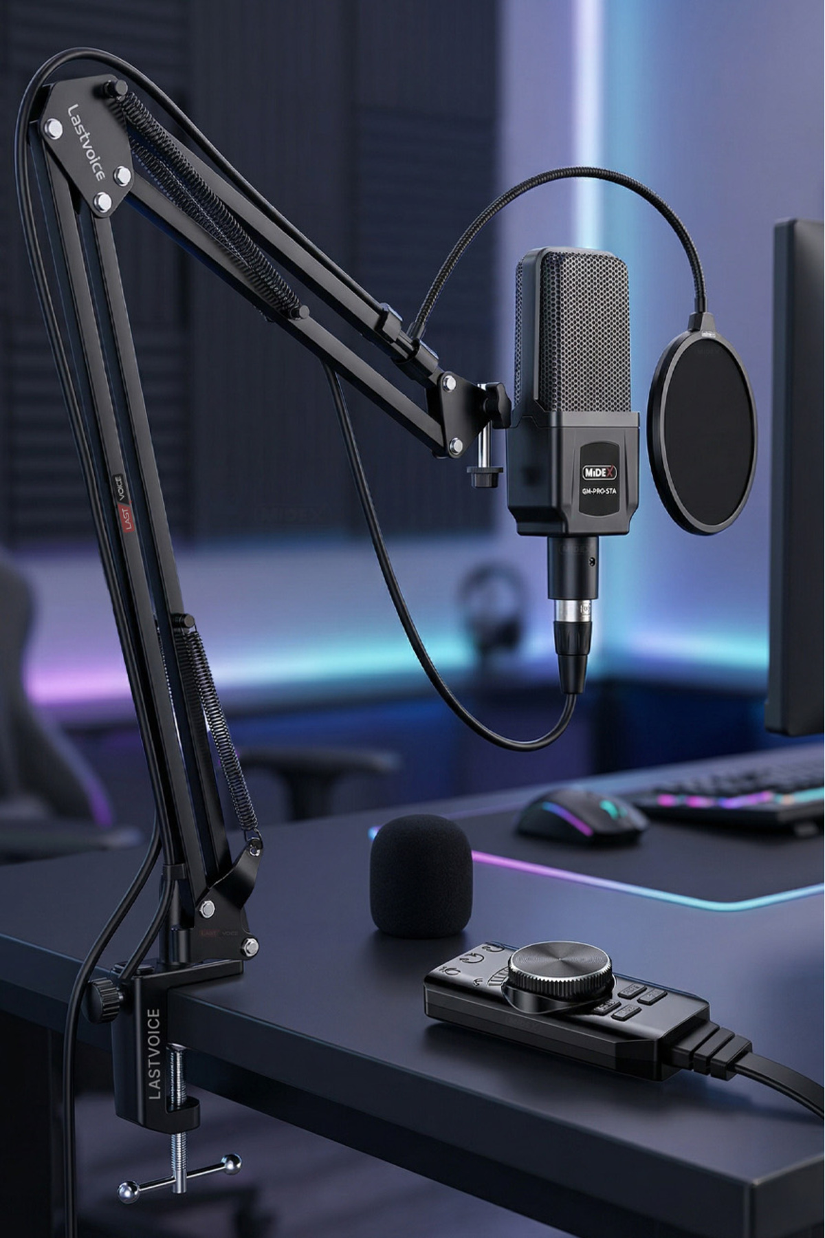 Midex GM-PRO-STB Gaming 7.1 Ses Kartı ve Mikrofon Seti Canlı Yayın