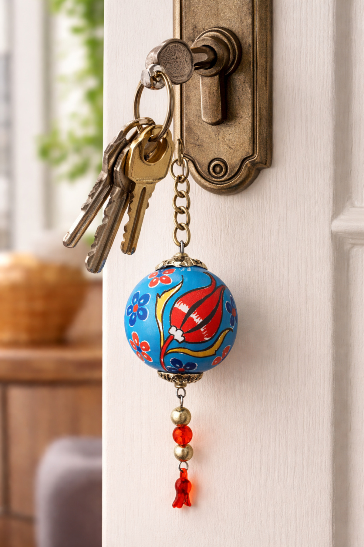 HANDMADE CERAMIC KEYCHAIN