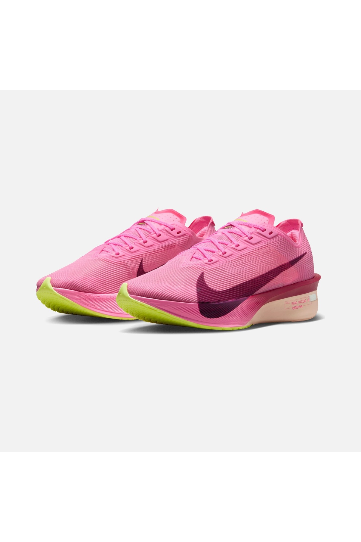 Nike Women's Pink Zoomx Vaporfly Next% 4 Road Racing Running Shoes
