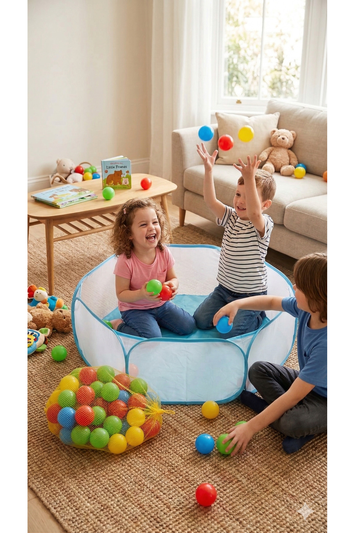 toysmilla 7 cm 28 li Havuz Topu Montesserio Eğitici Oyuncak fotoğrafı 2 (önizleme)