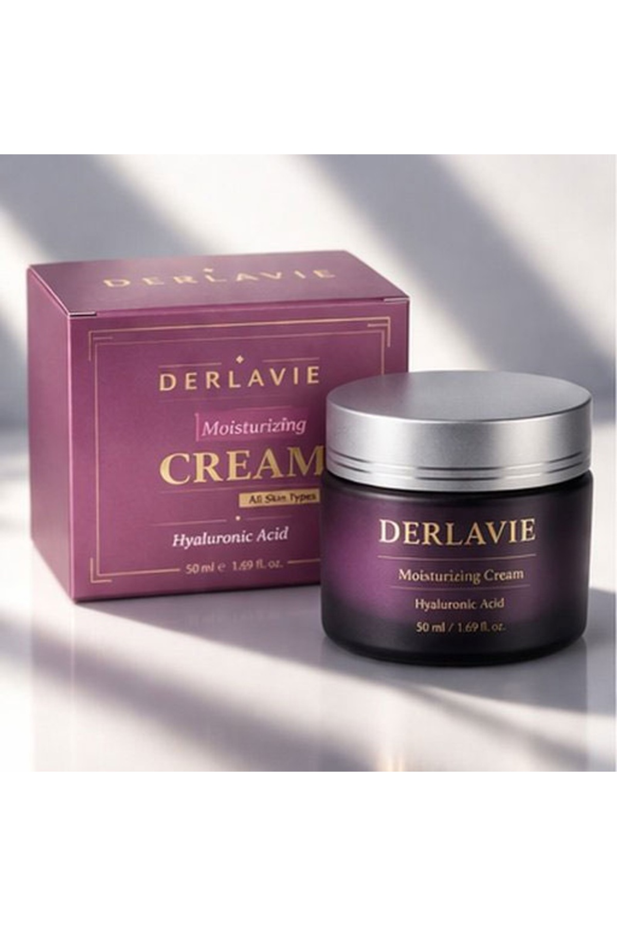 کرم مرطوب کننده صورت و دست هیالورونیک اسید ۵۰ میلی لیتر — DRL-CREAM-50 — تصویر 2 از 3