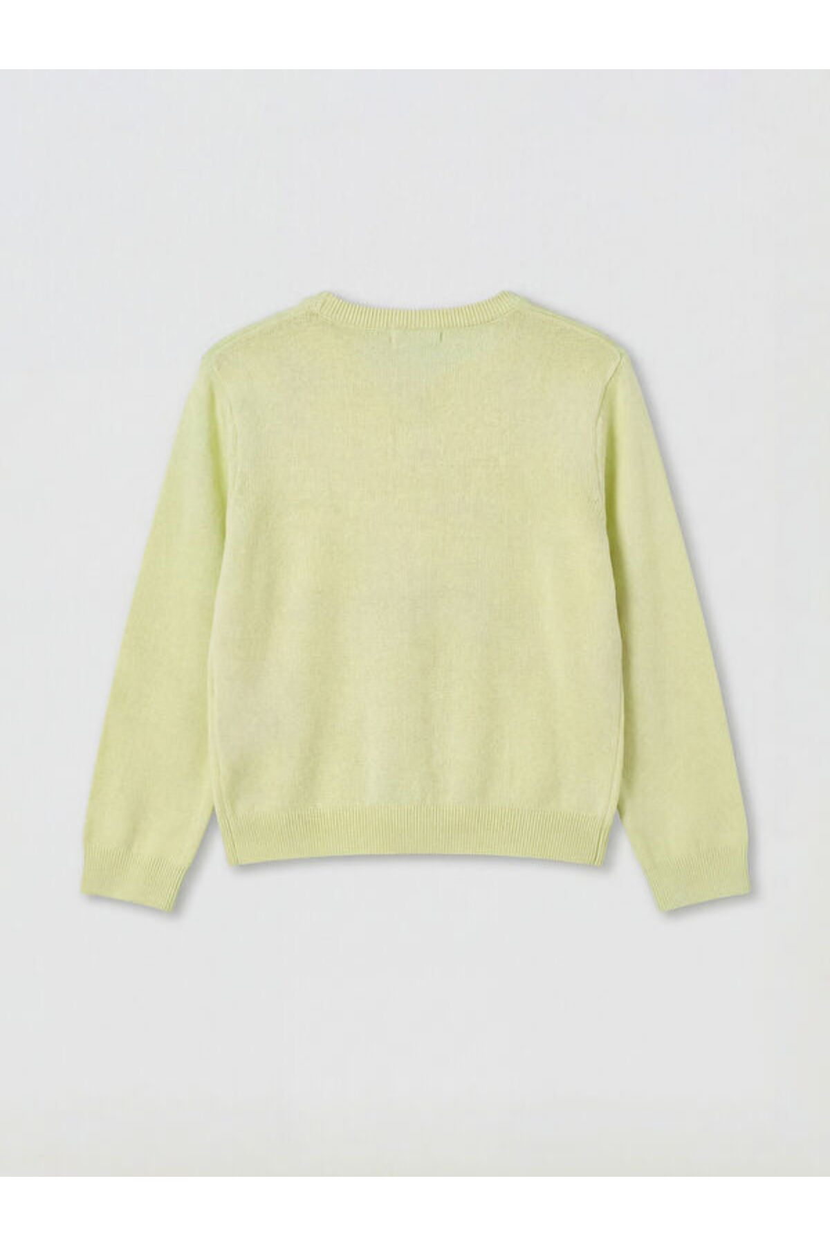 LC Waikiki Timeless Clothing & Zamansız Seçimler Sıfır Roba Yaka Kız Çocuk Triko Hırka fotoğrafı 2 (önizleme)