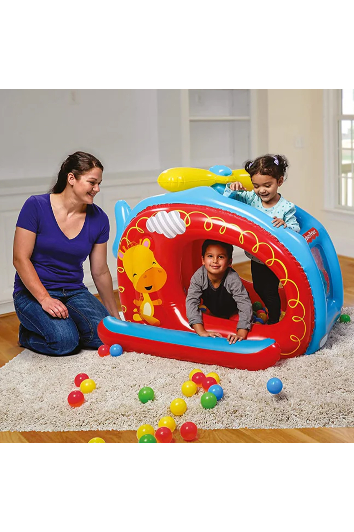 Bestway ve Diğeri Şişme Helikopter Top ve Oyun Havuzu – Helicopter Ball Pit 137 x 112 x 97 cm fotoğrafı 4 (önizleme)