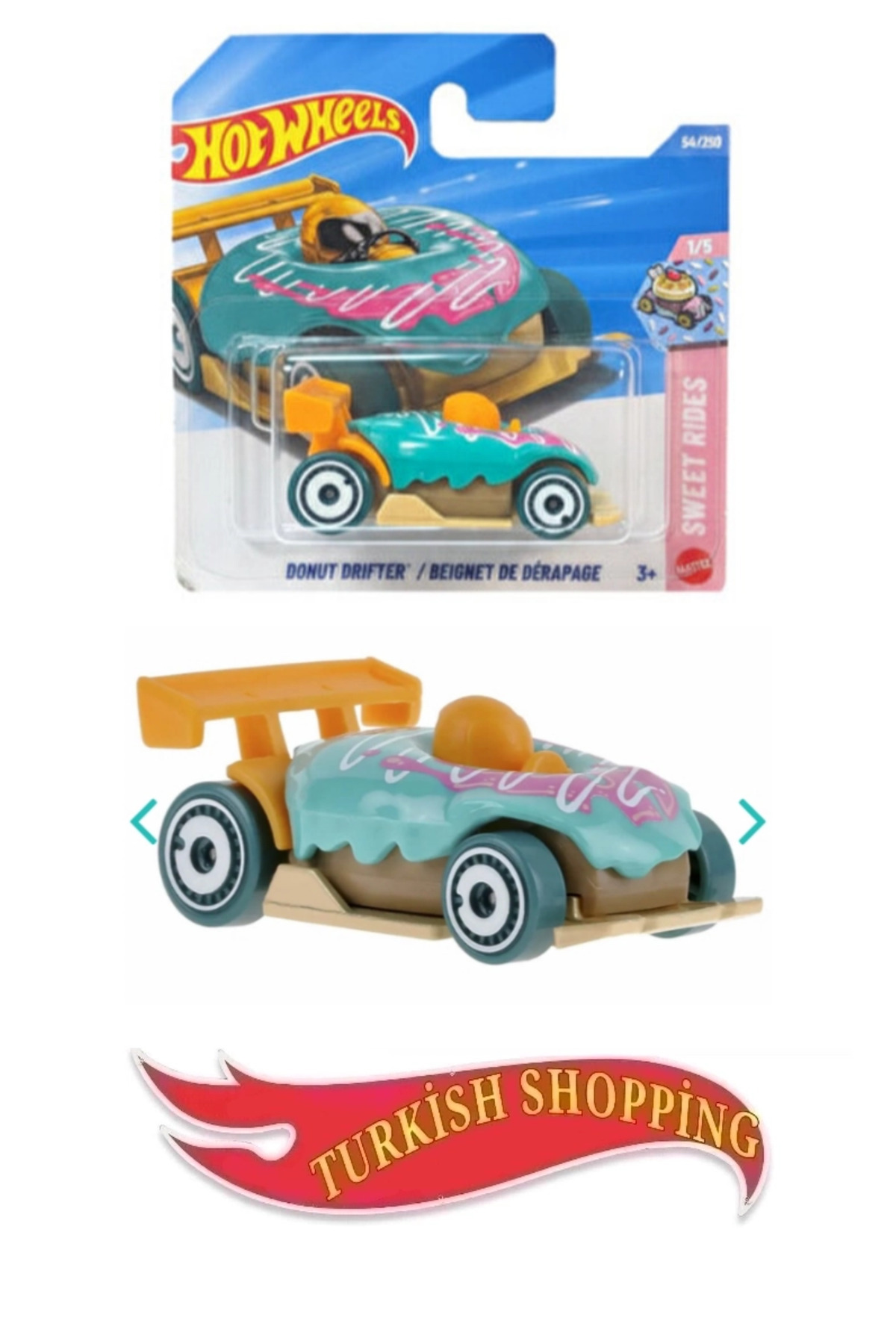 HOT WHEELS 2026 Case 1:64 Ölçek Donut Drifter - Fiyatı, Yorumları