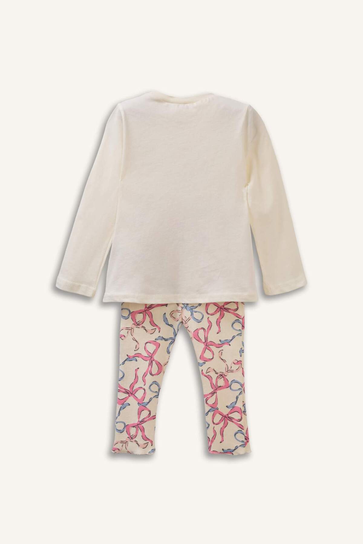 Defacto 2'li Pijama Takımı Kız Bebek H2653A526SP fotoğrafı 4 (önizleme)