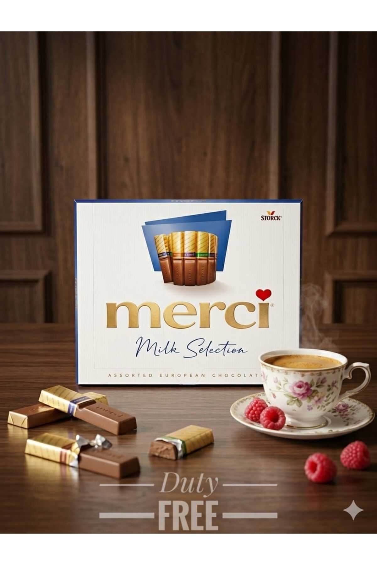 hijazigroup Merci Milk Selection Assorted European Chocolate 250g