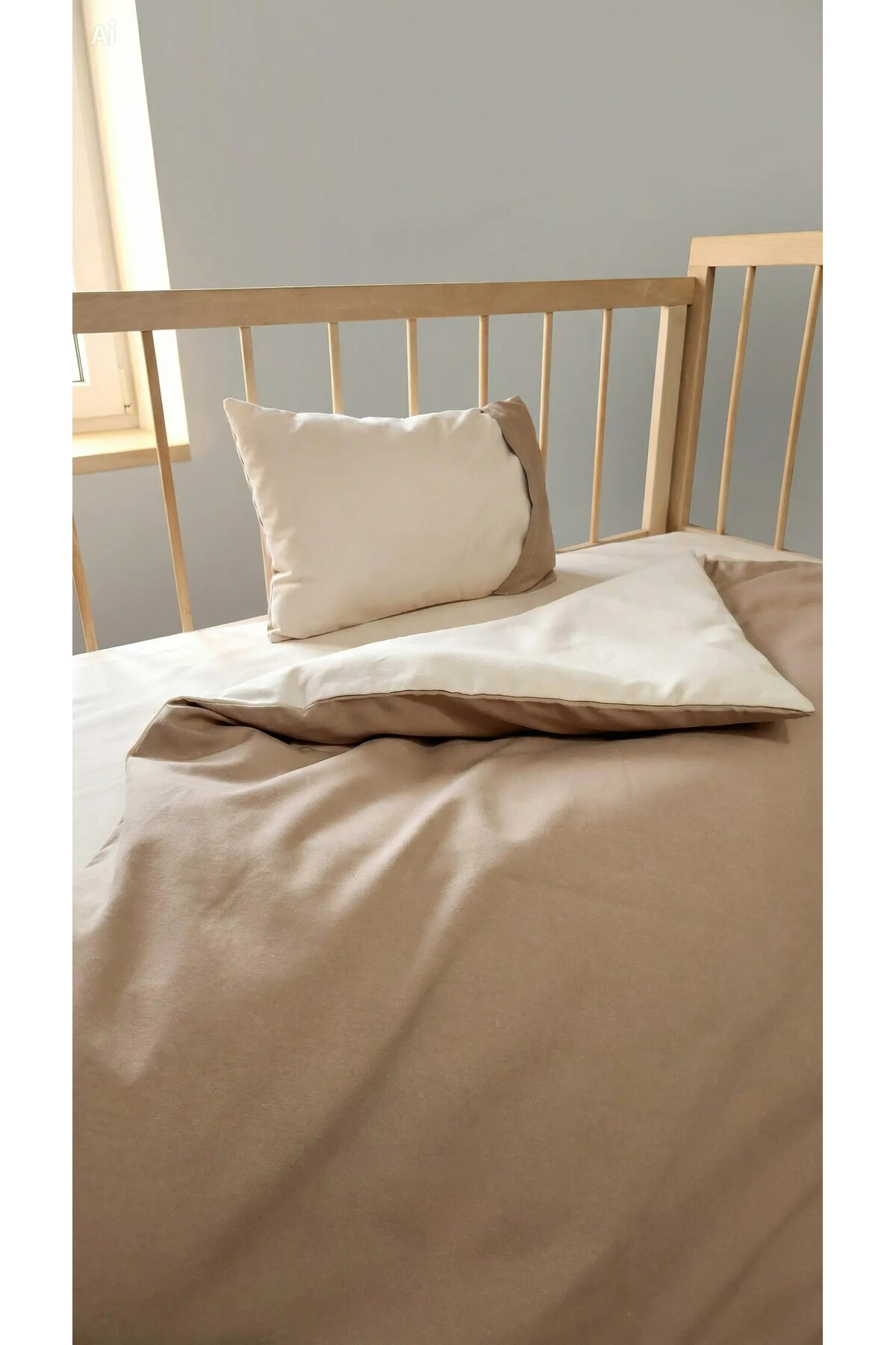 3-Piece Baby and Kids Duvet Cover Set - 90x130 Duvet Cover, Pillowcase and Bed Sheet