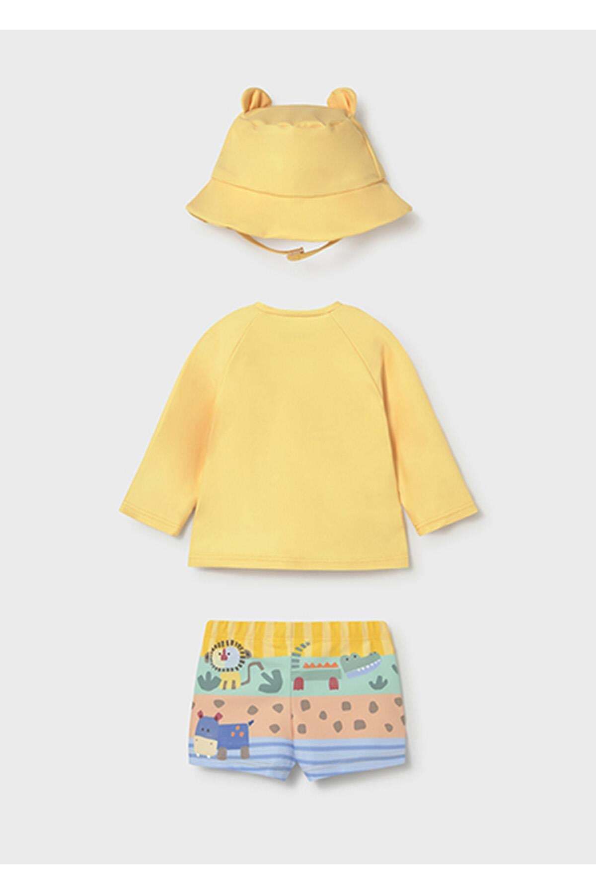 Mayoral Yazlık Erkek Bebek Yenidoğan Mayo Takım - Sarı fotoğrafı 2 (önizleme)