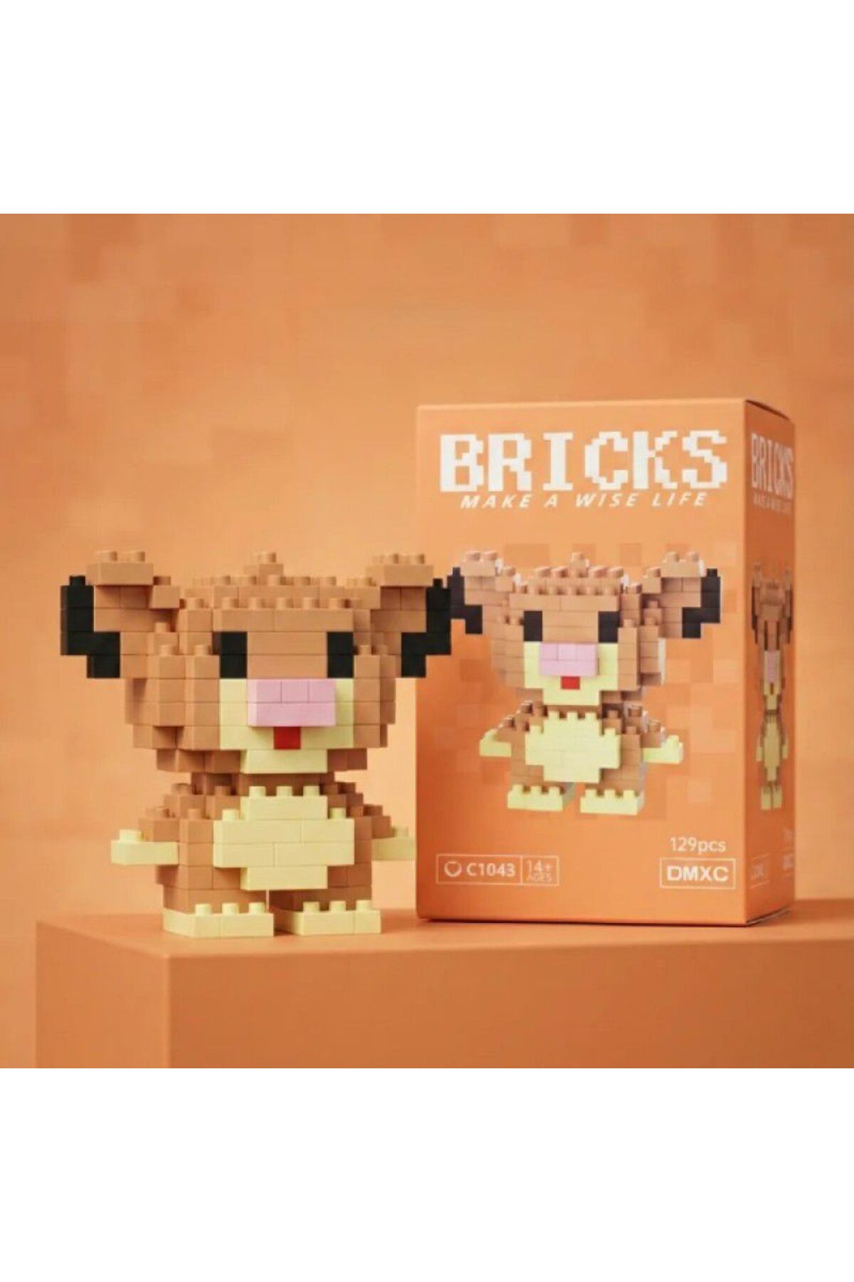 Madzy Shop Aradığın Herşey Burada Mini Blok Oyuncak Figür – Koleksiyonluk Yapım Seti (Sevimli Karakterler) – Mikro Lego Tarzı fotoğrafı 3 (önizleme)