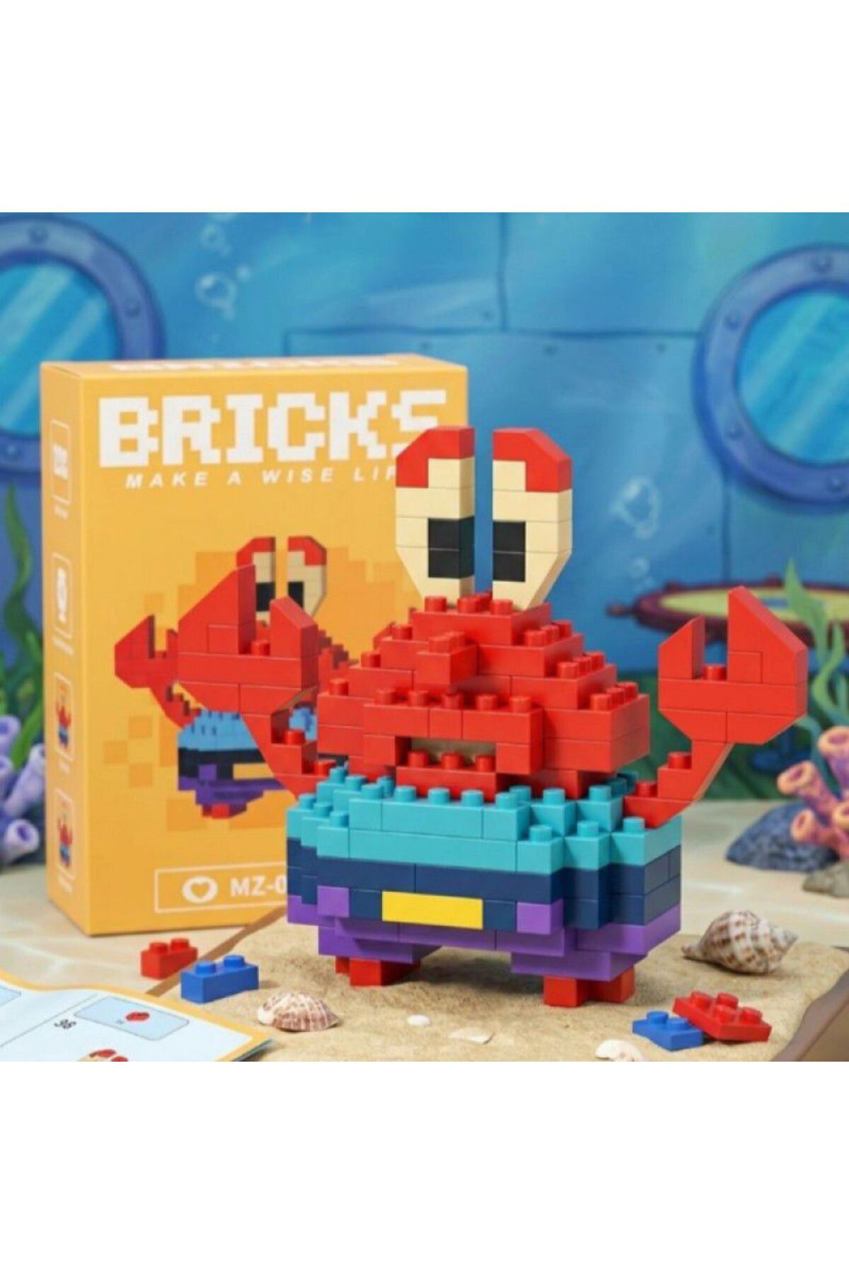 Madzy Shop Aradığın Herşey Burada Mini Blok Oyuncak Figür – Koleksiyonluk Yapım Seti (Sevimli Karakterler) – Mikro Lego Tarzı fotoğrafı 6 (önizleme)