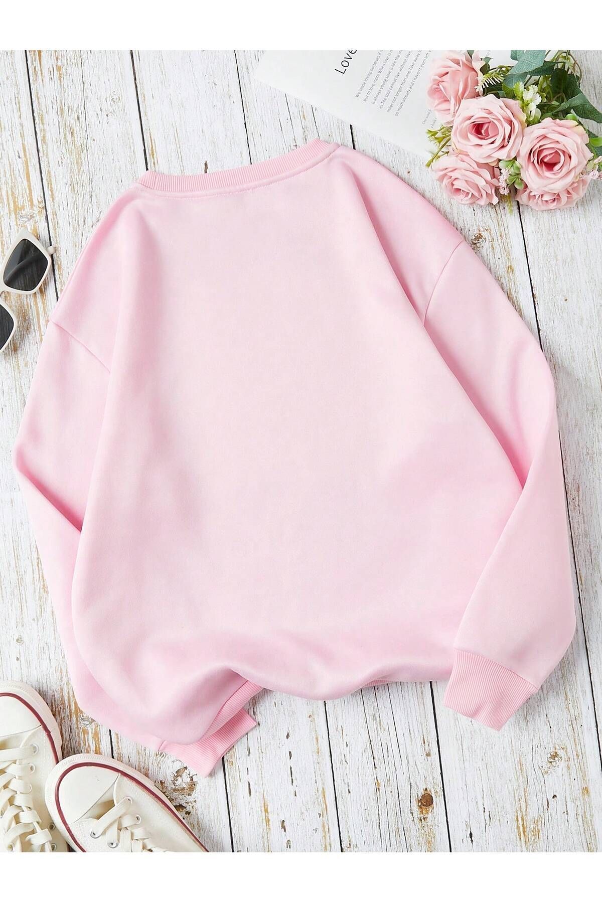 Baskısız Sıfır Yaka Oversize Unisex Sweatshirt EYAXX Sportwear Company — رنگارنگ EYAXXYeniSıfırYaka2 — تصویر 2 از 4