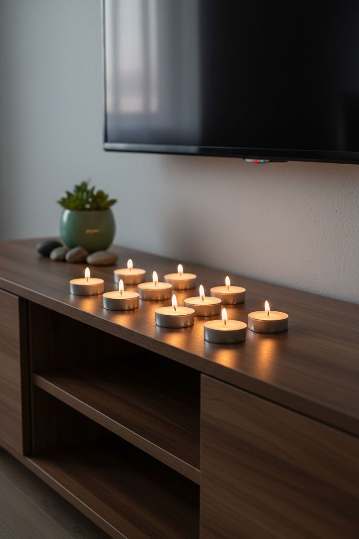 50 Adet Tealight Mum | Mini Mum Seti Dekoratif ve Organizasyon Mumu