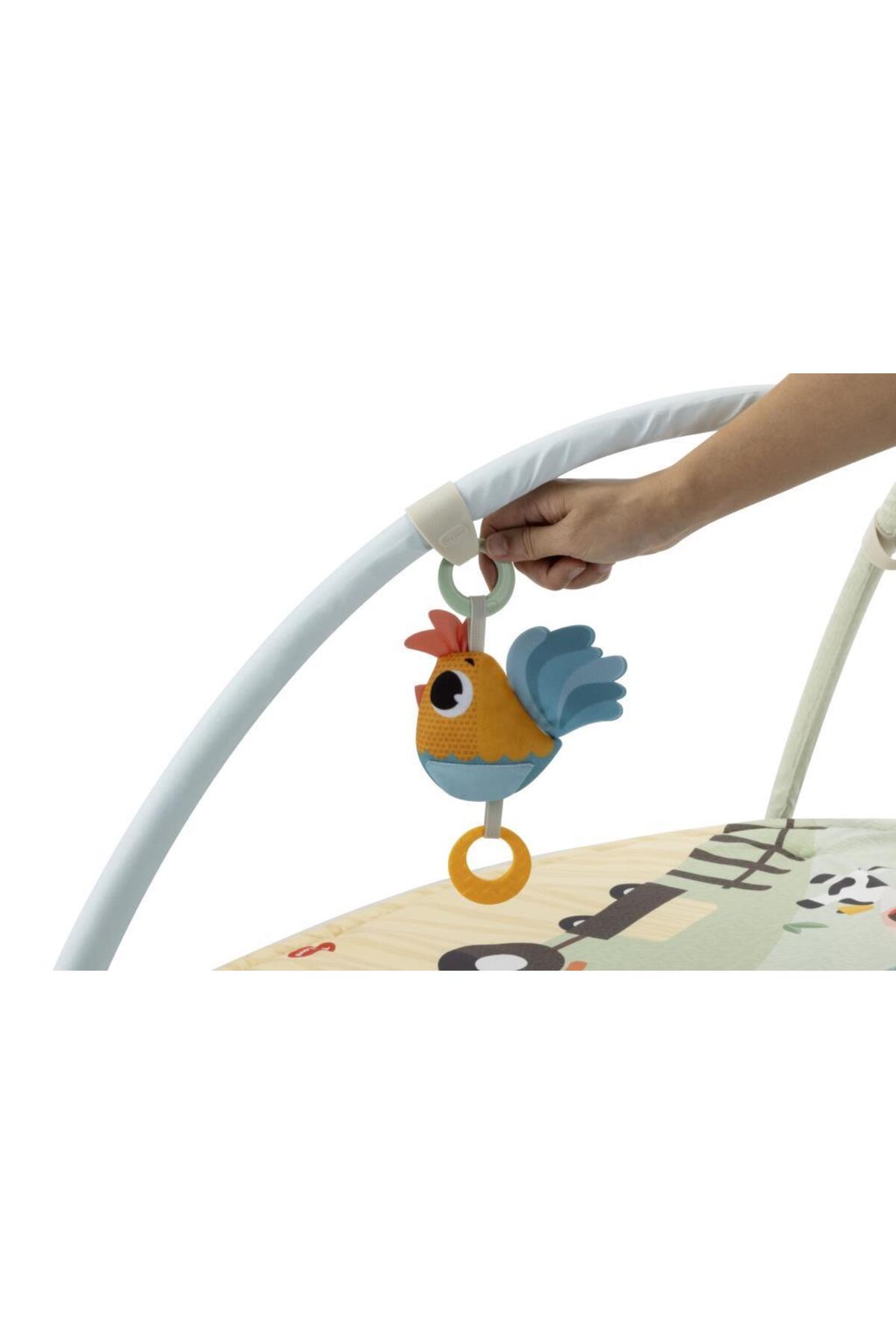 Tiny Love 0-3 Yaş Jimnastik Merkezi Müzikli Aynalı Oyun Halısı (Farmers Koleksiyonu) fotoğrafı 2 (önizleme)