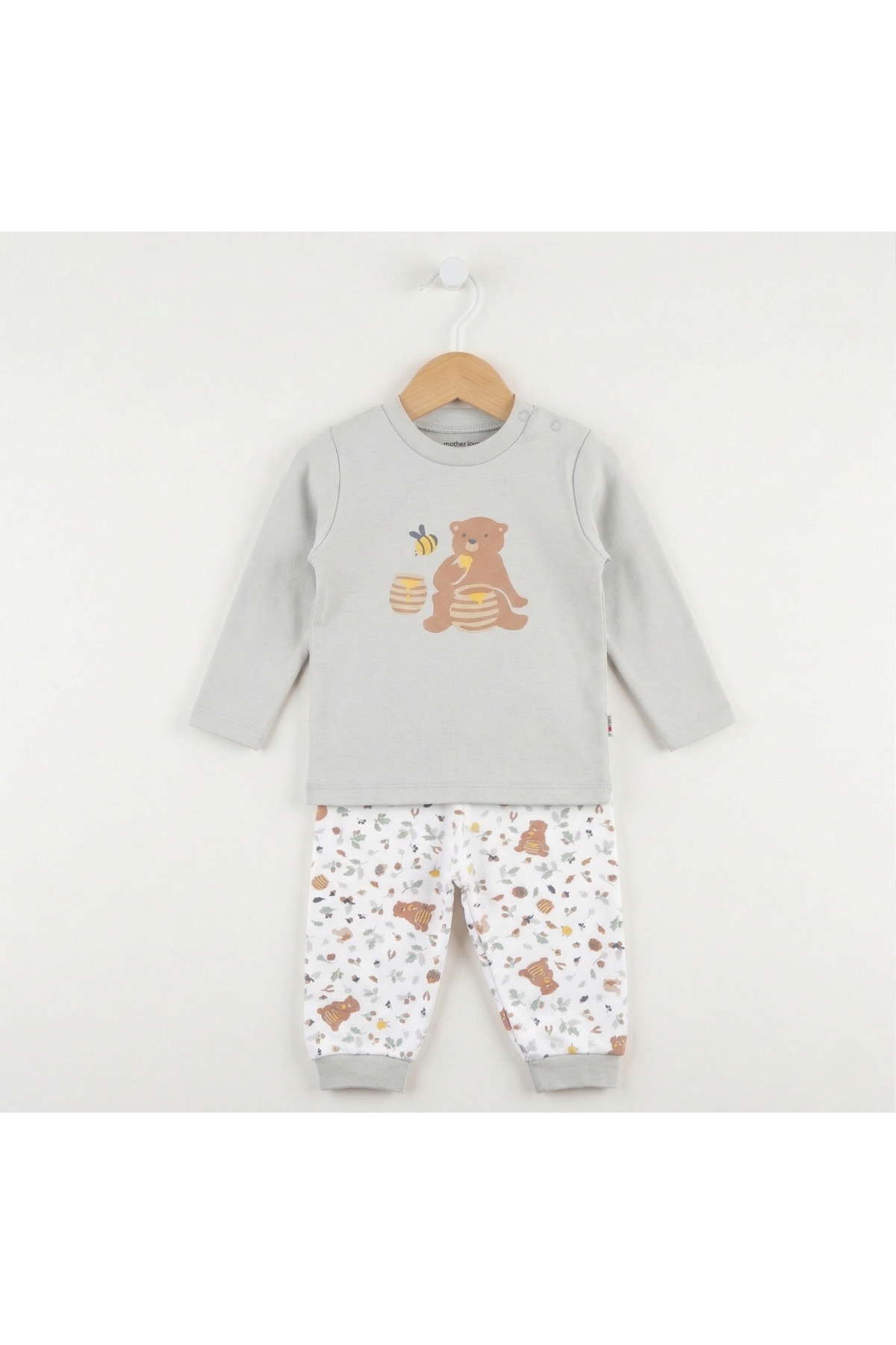Mother Love %100 Organik Bebek Pijama Takımı 3 - 36 Ay fotoğrafı 4 (önizleme)