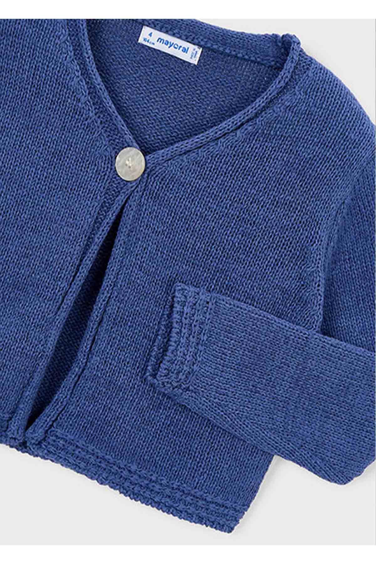 Mayoral Yazlık Kız Çocuk Hırka - Mavi fotoğrafı 5 (önizleme)